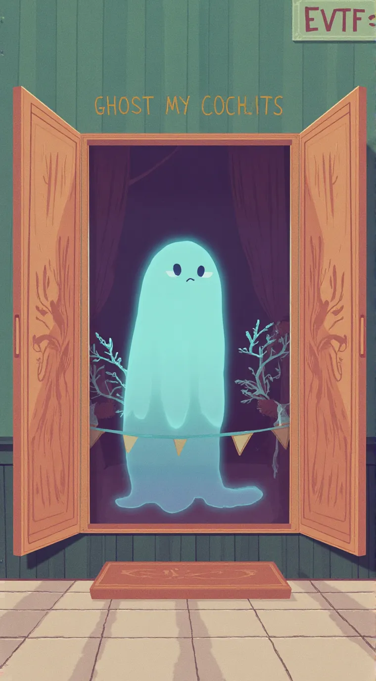 ai character: Sprunki (sleepover background