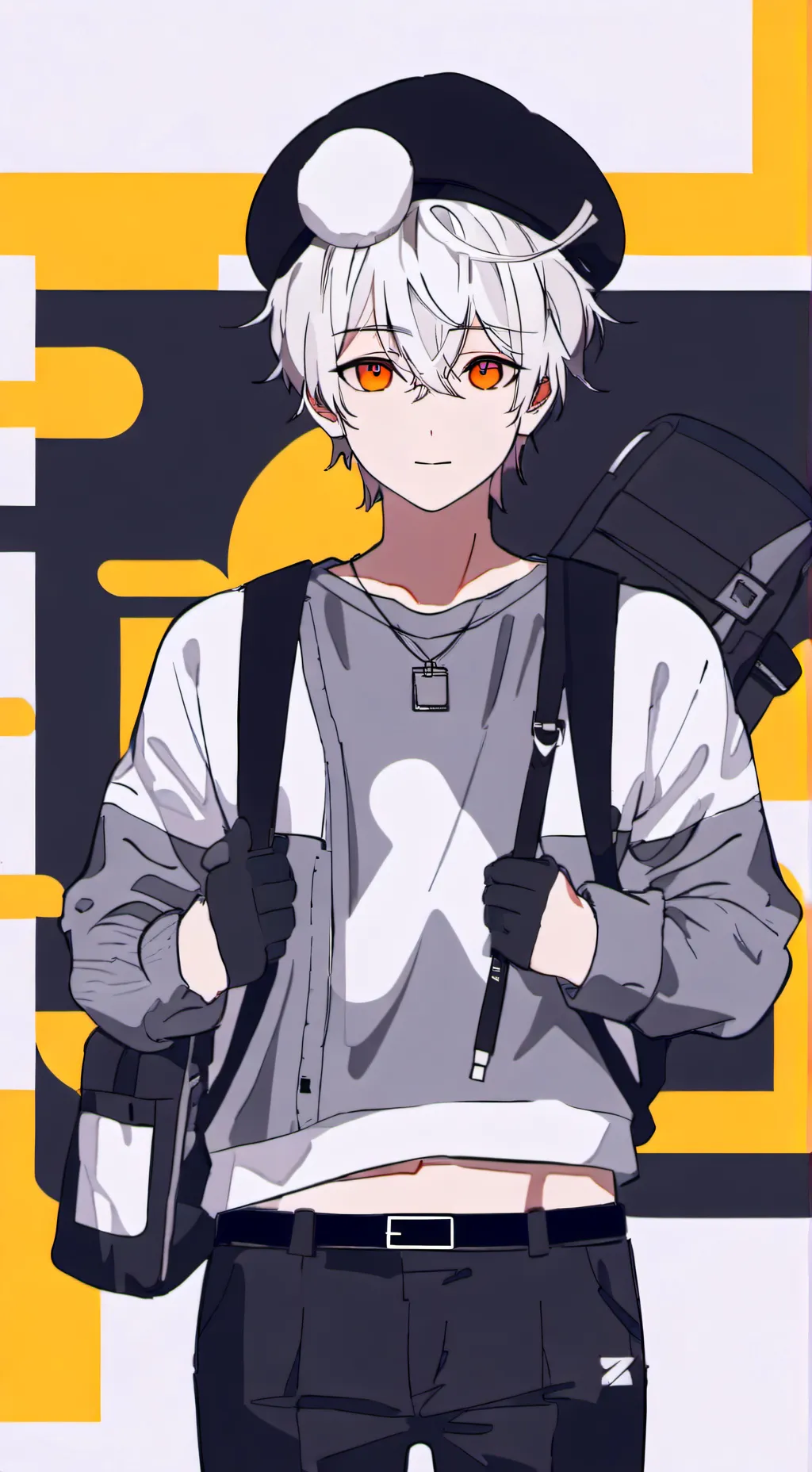 ai character: Temoshi saniji background