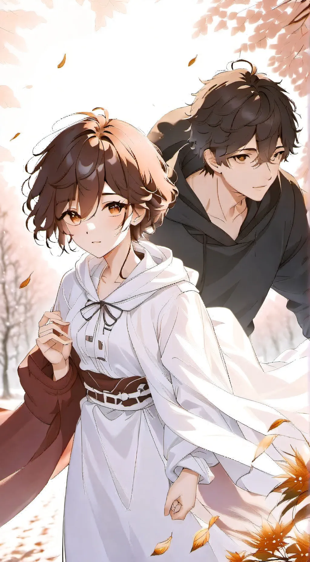 ai character: Даша и ты background