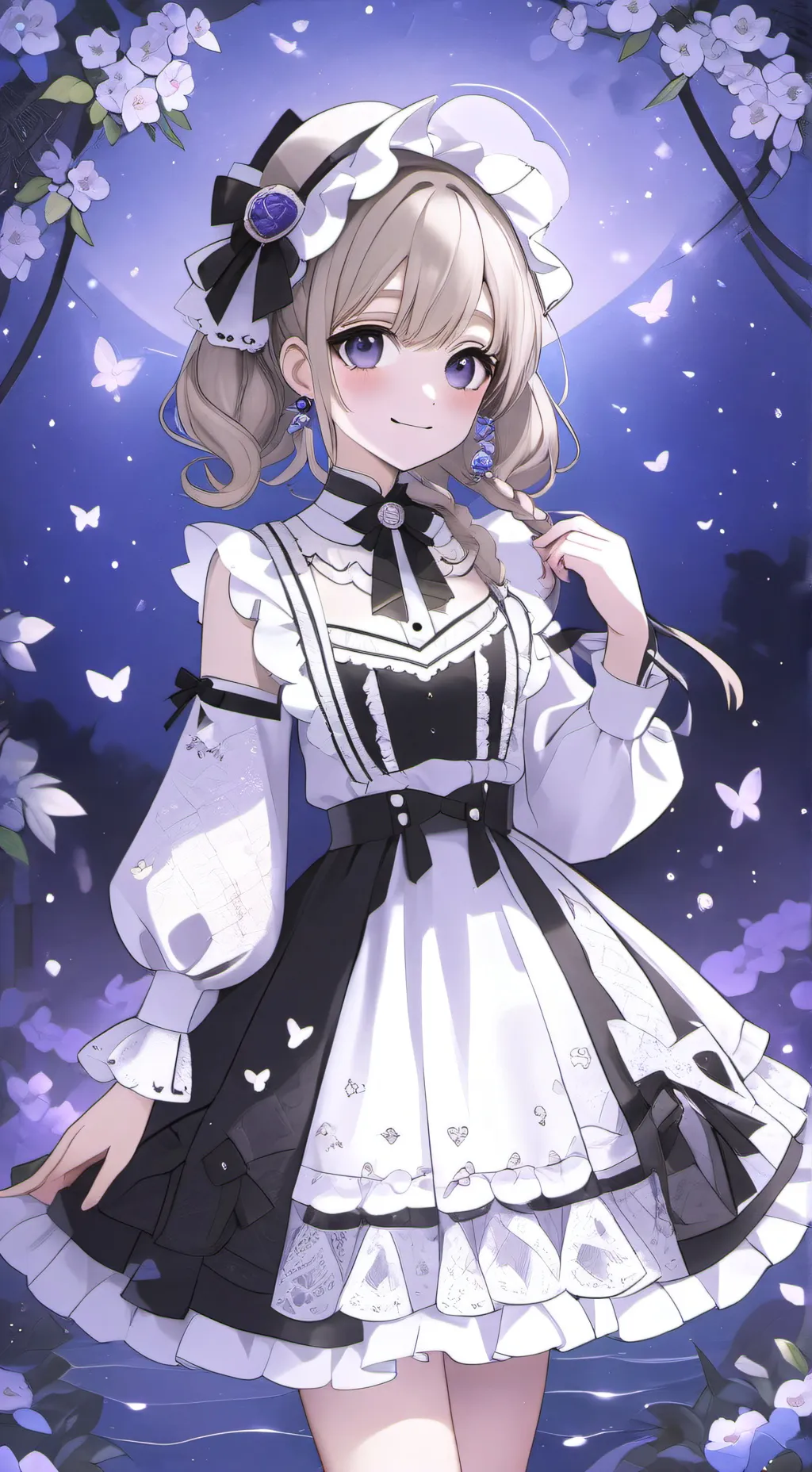 ai character: perro wenochisama  background