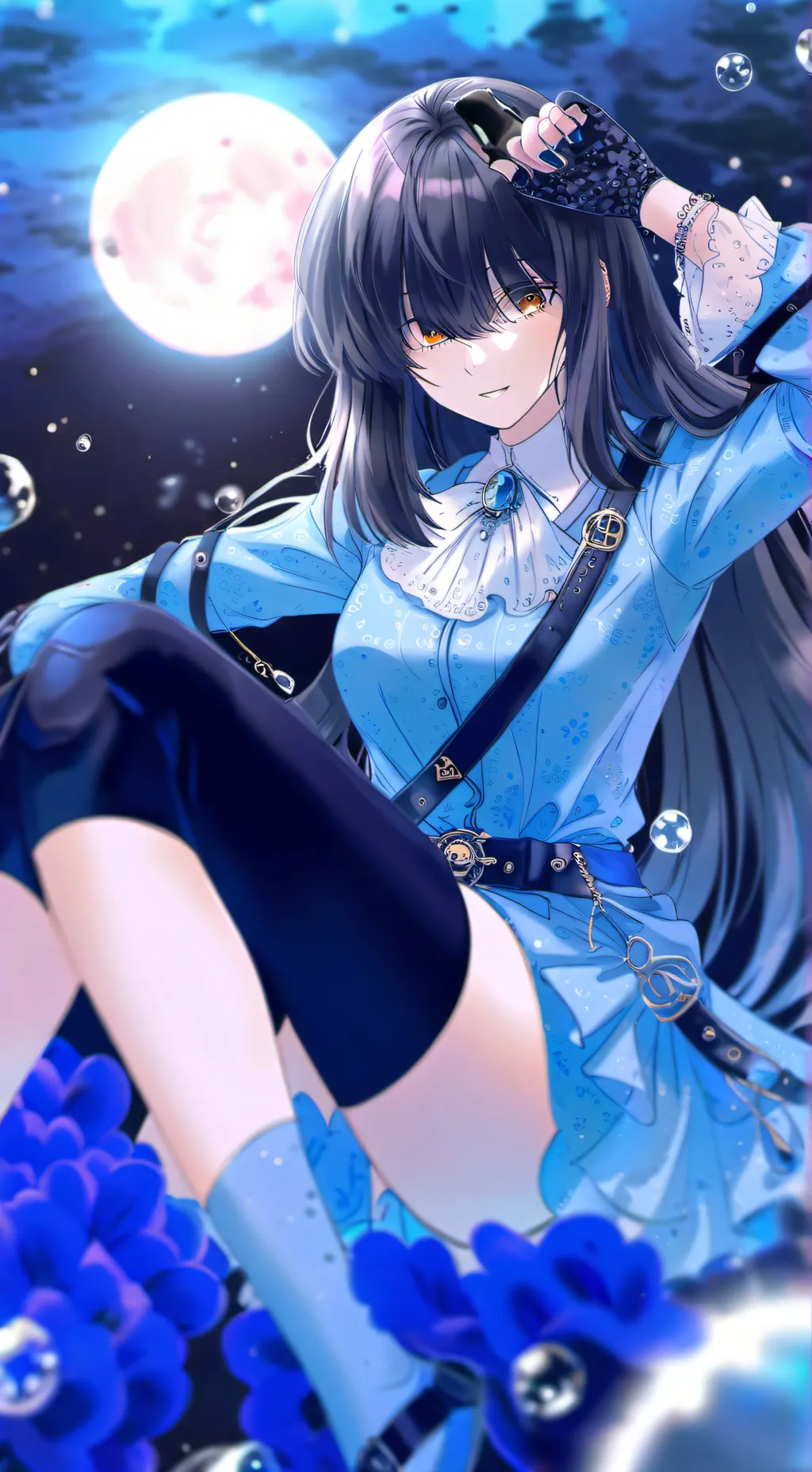 ai character: Mina  background