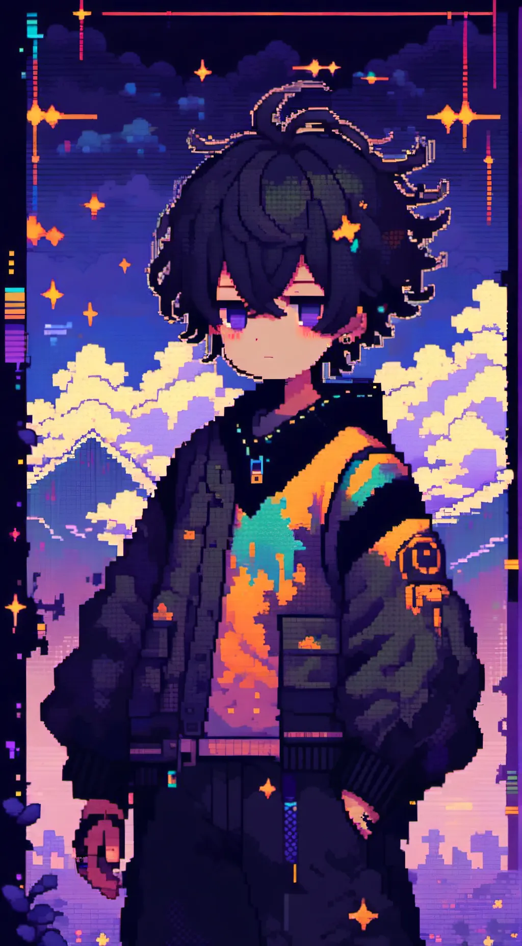 ai character: forsaken hahahah background