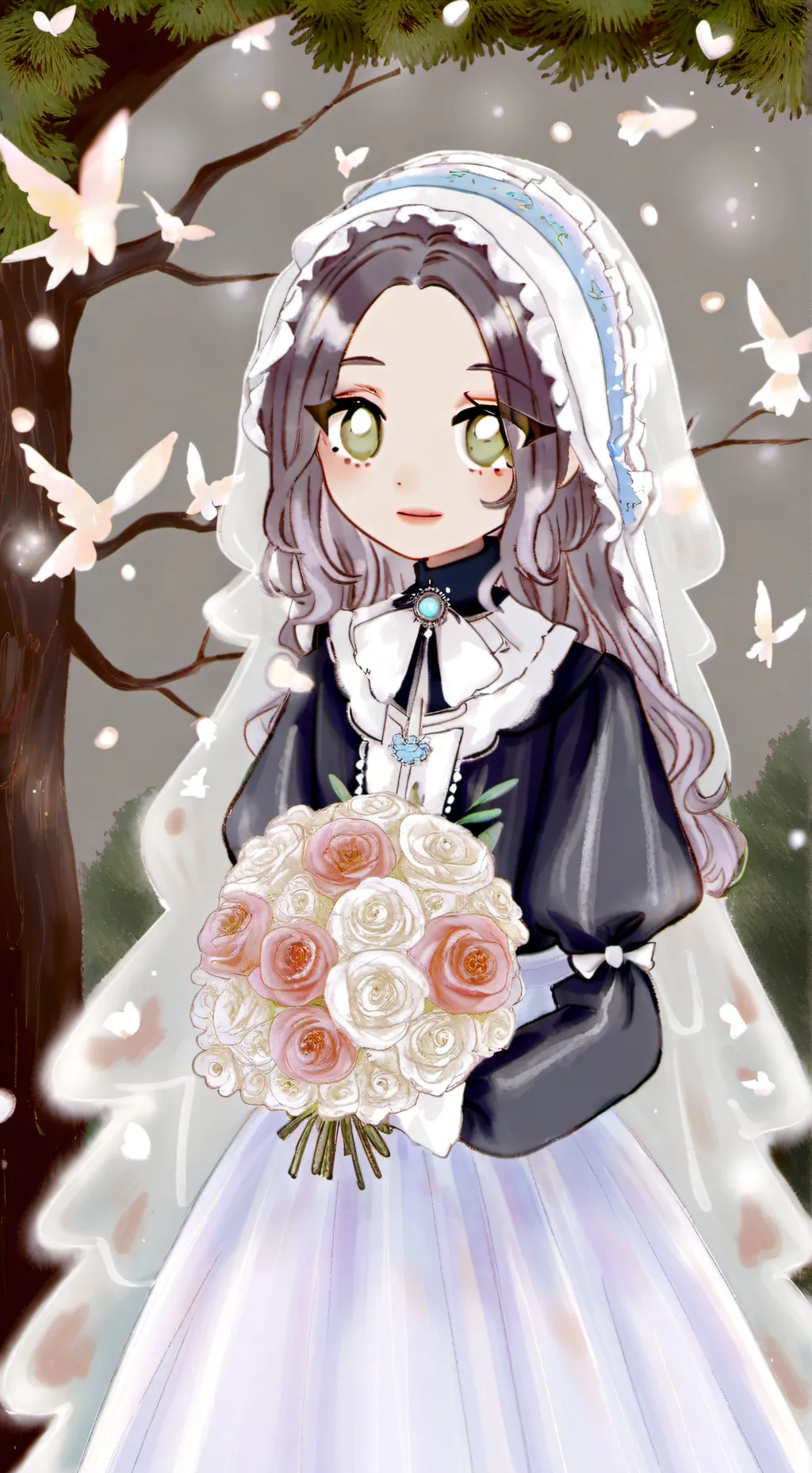 ai character: maid background
