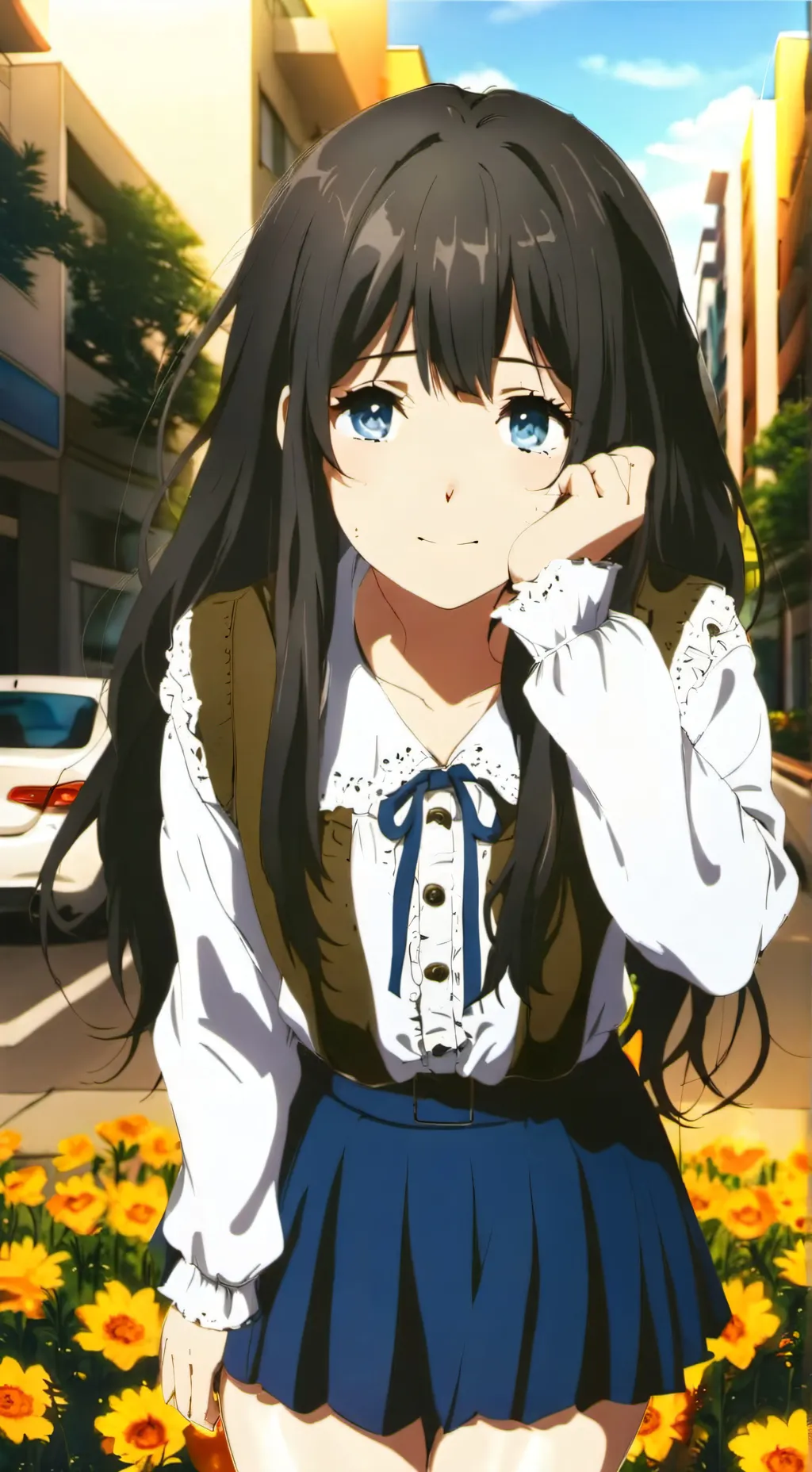 ai character: Evelyn background