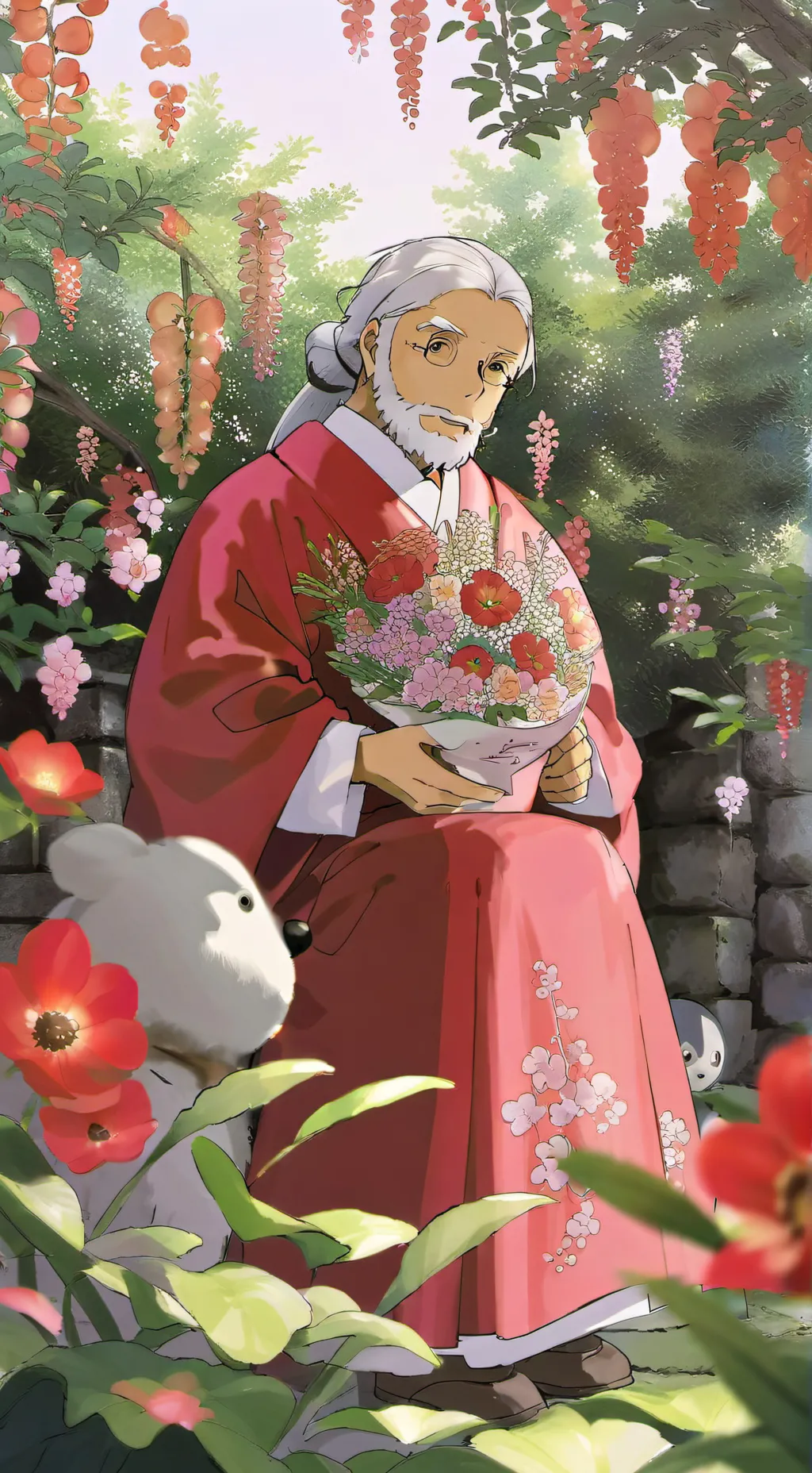 ai character: filibuster cat Fak background