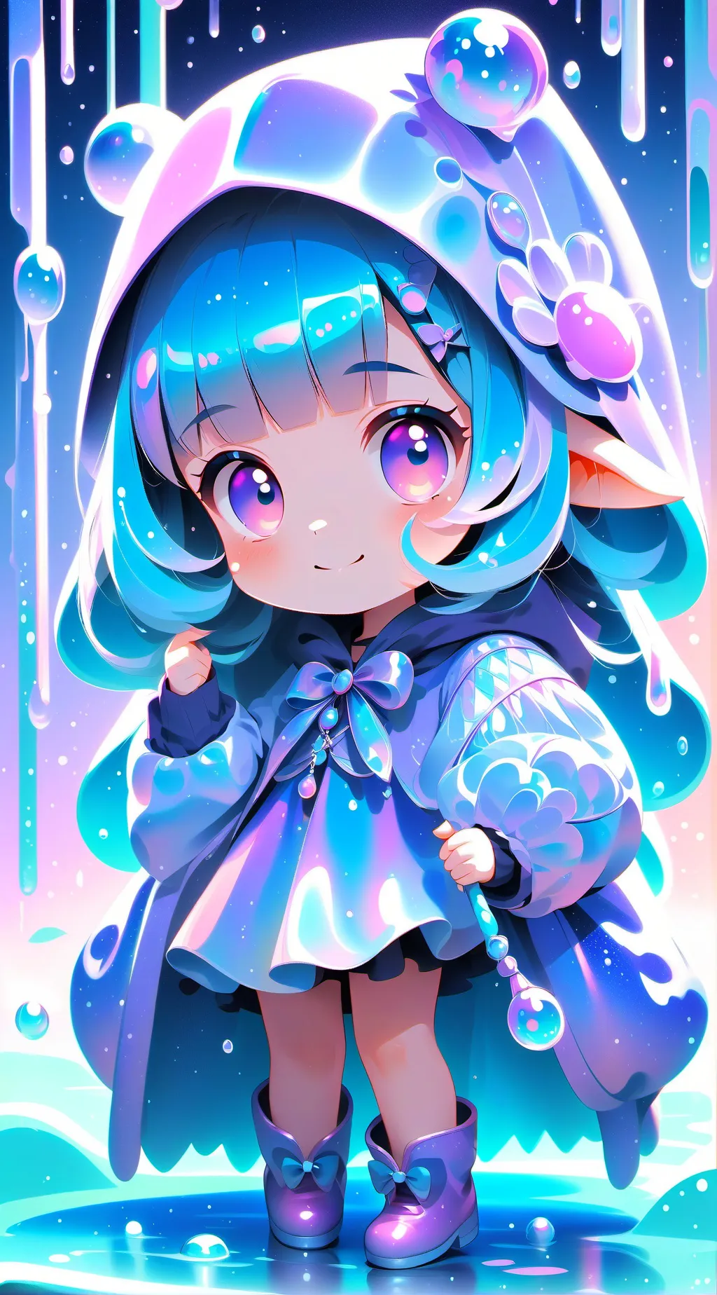 ai character: kiss merrykill mha background