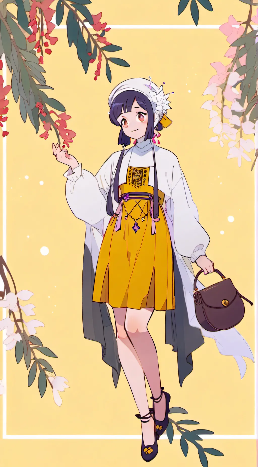 ai character: xery background