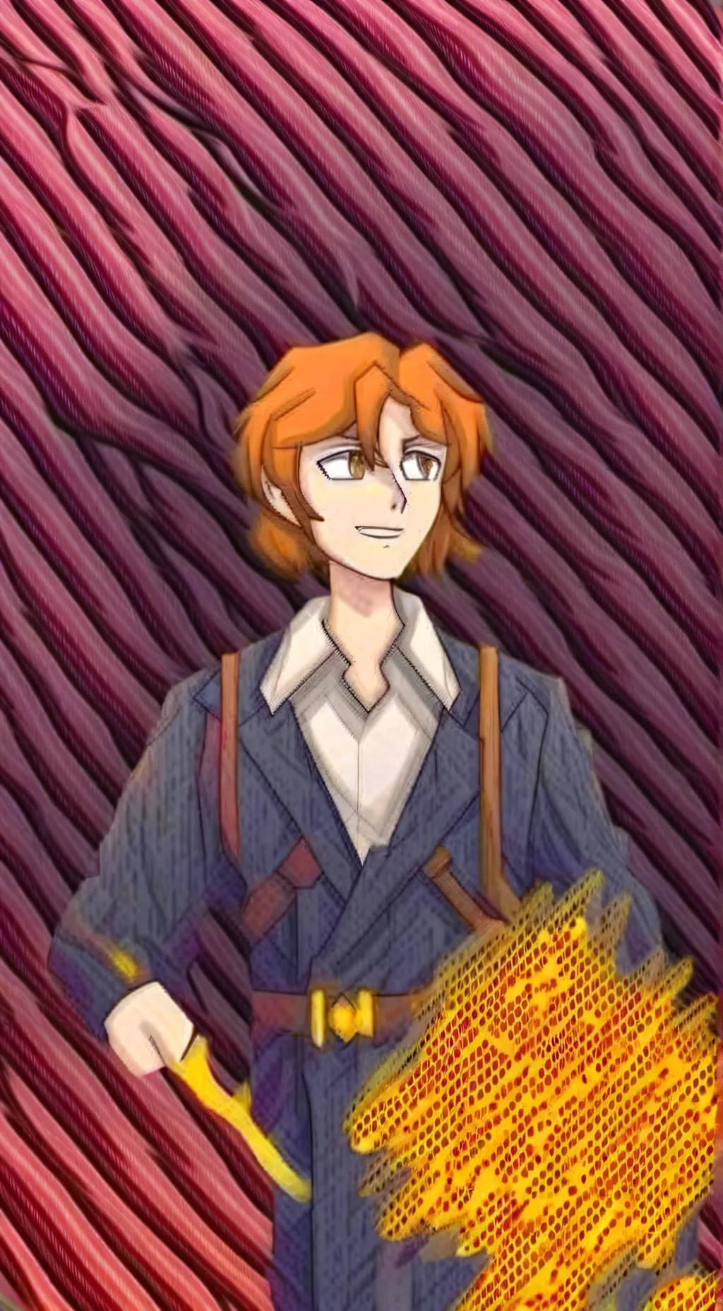 ai character: Afton family Flu background