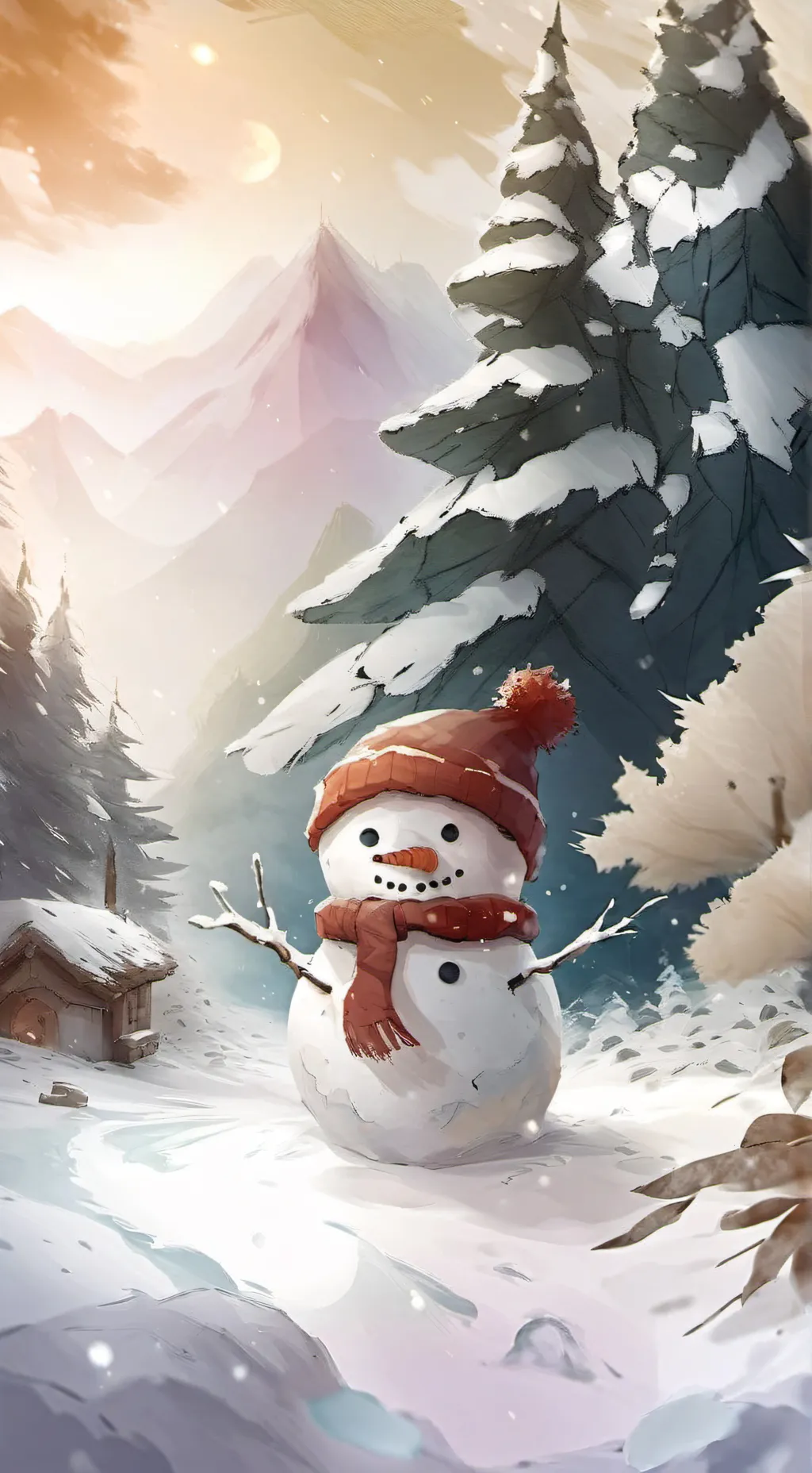 ai character: freezyslush background