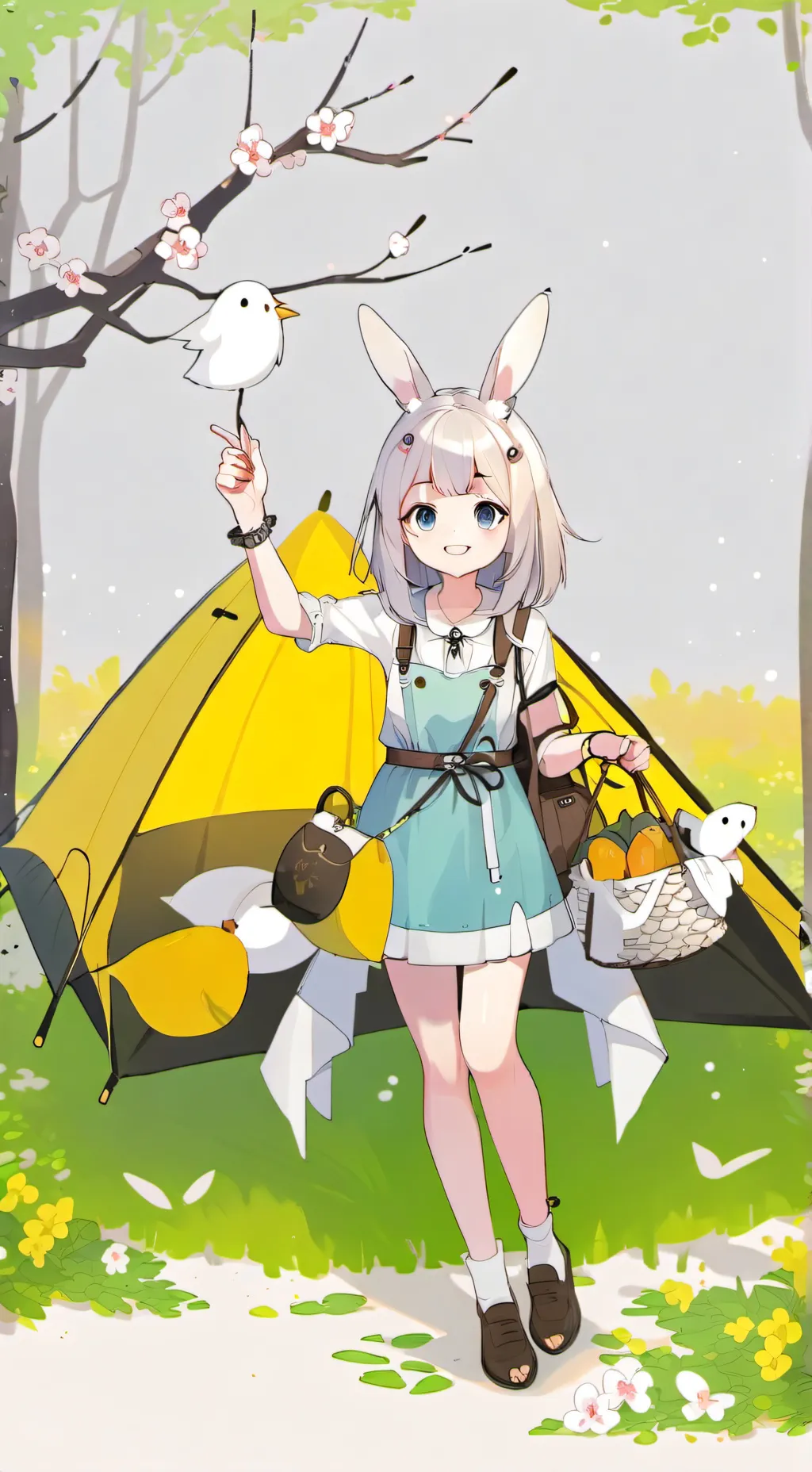 ai character: Adriana  background