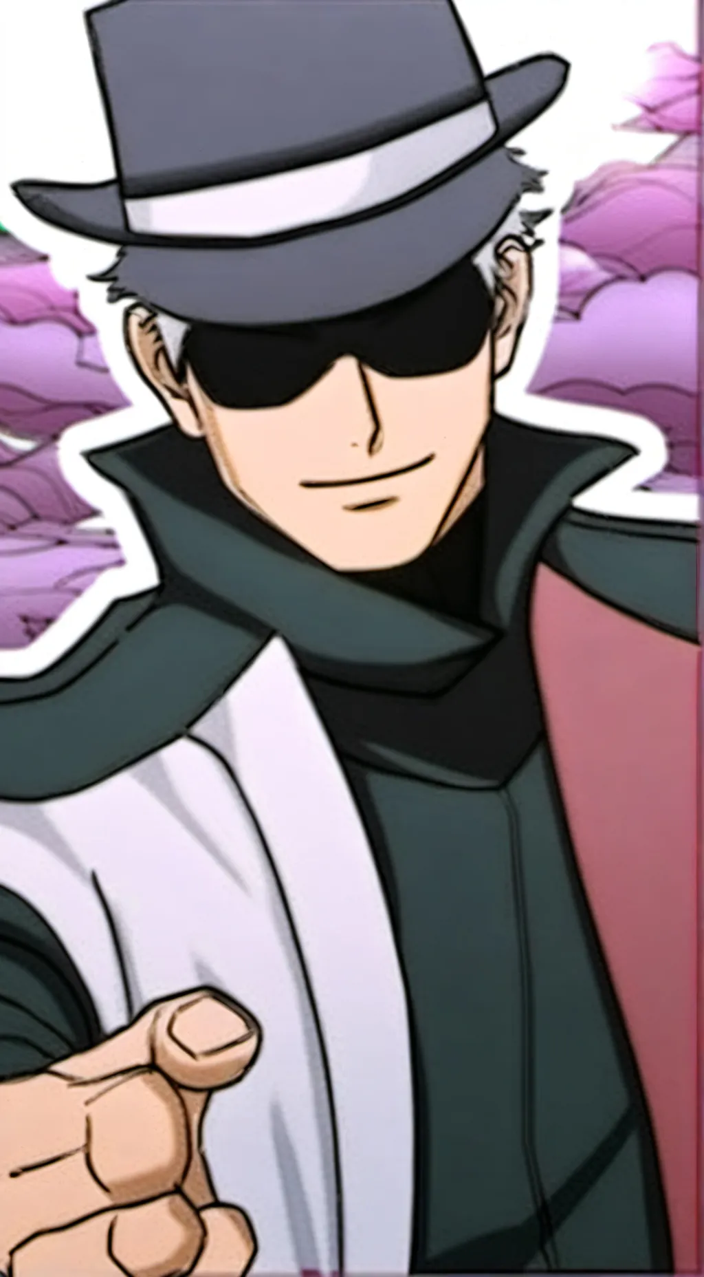 ai character: GOJO background