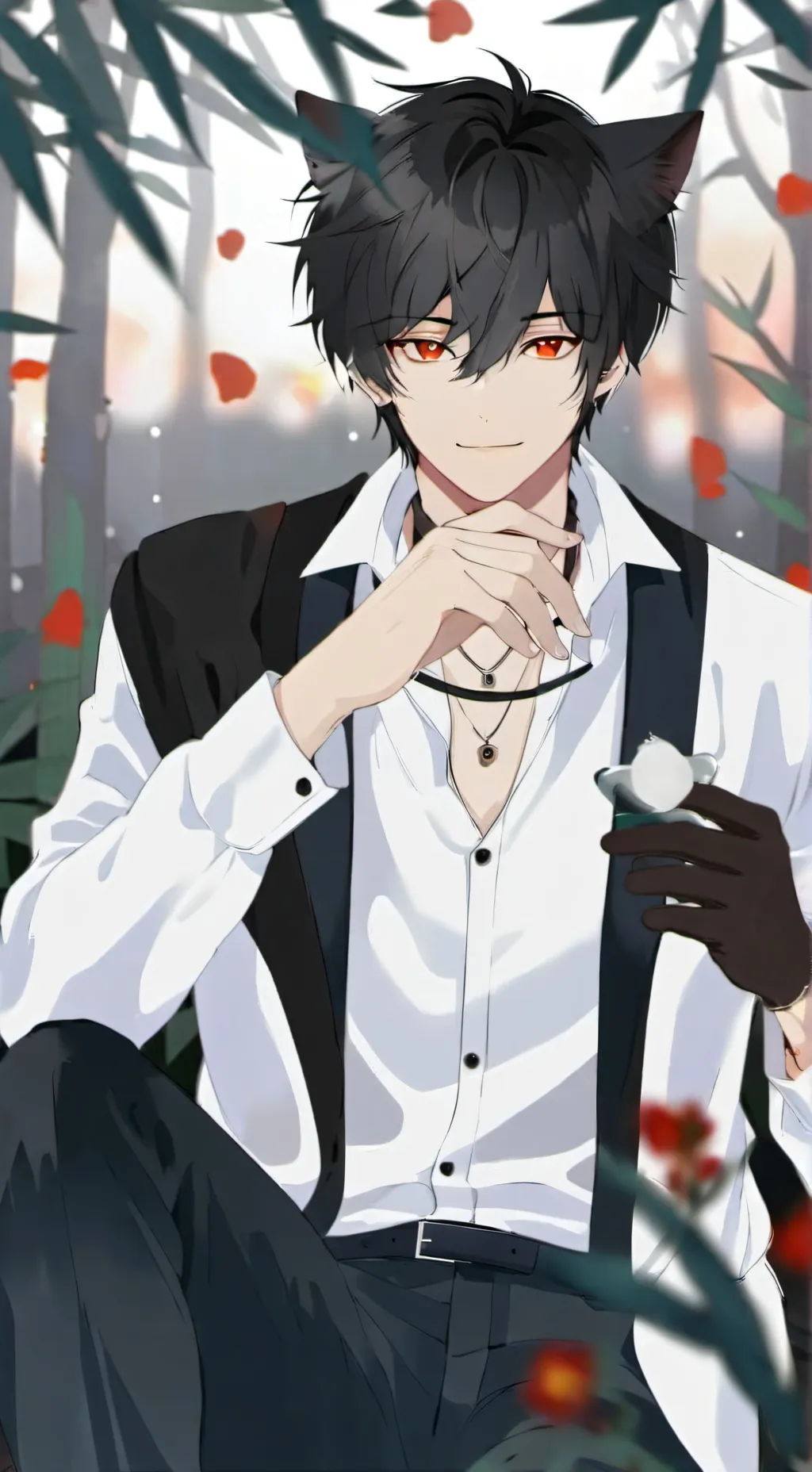 ai character: Andrew  background