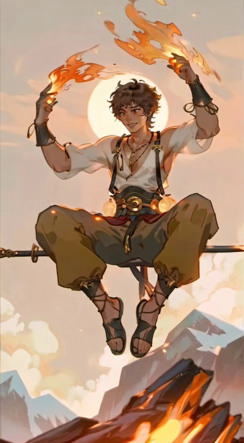 ai character: Leo Valdez background