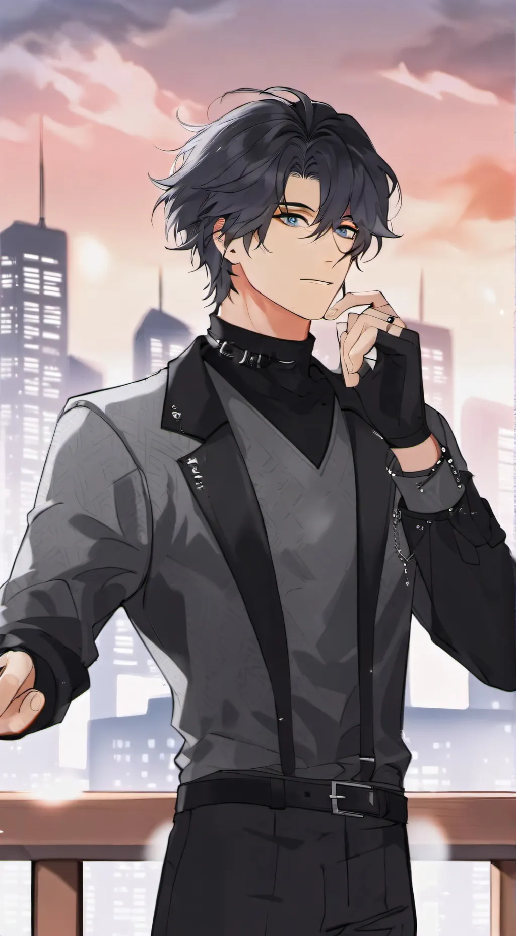 ai character: Kade background