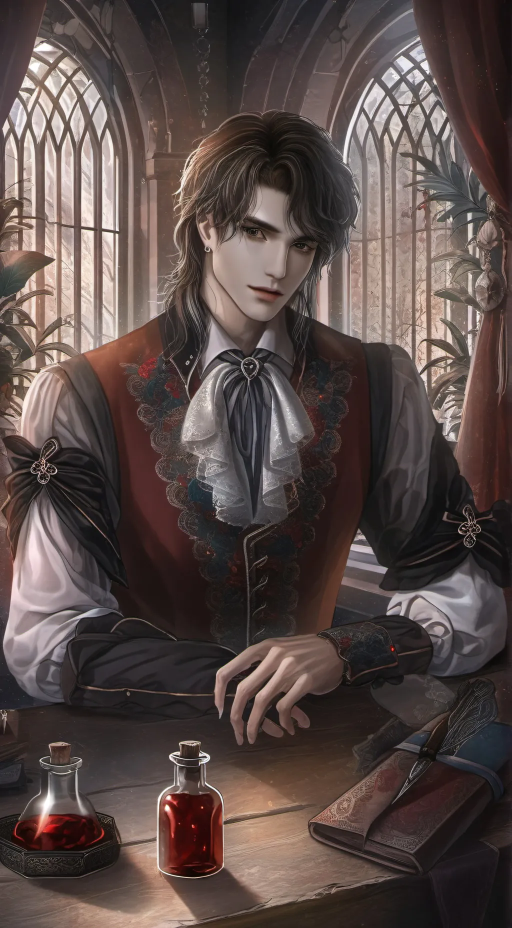 ai character: Sirius background