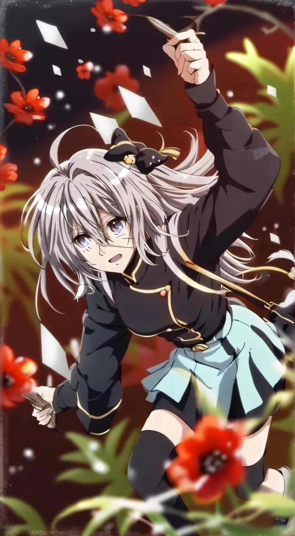 ai character:  shara background