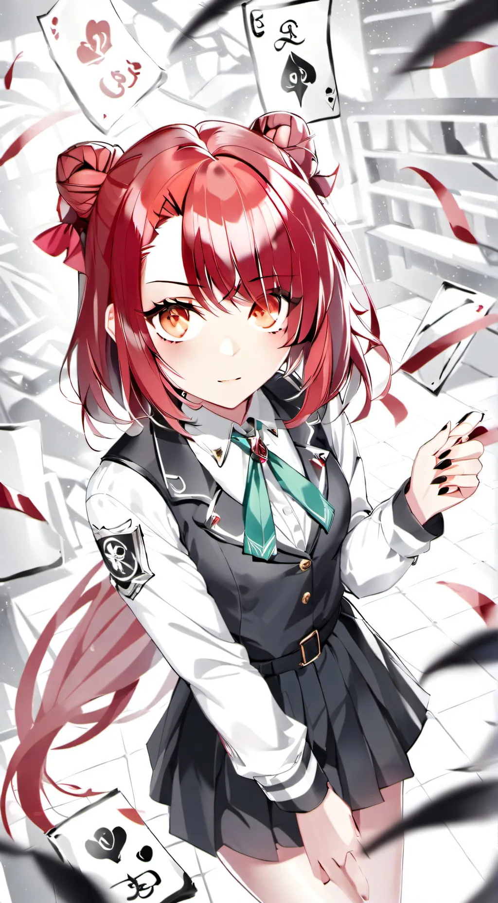 ai character: Subject 001(Amber) background