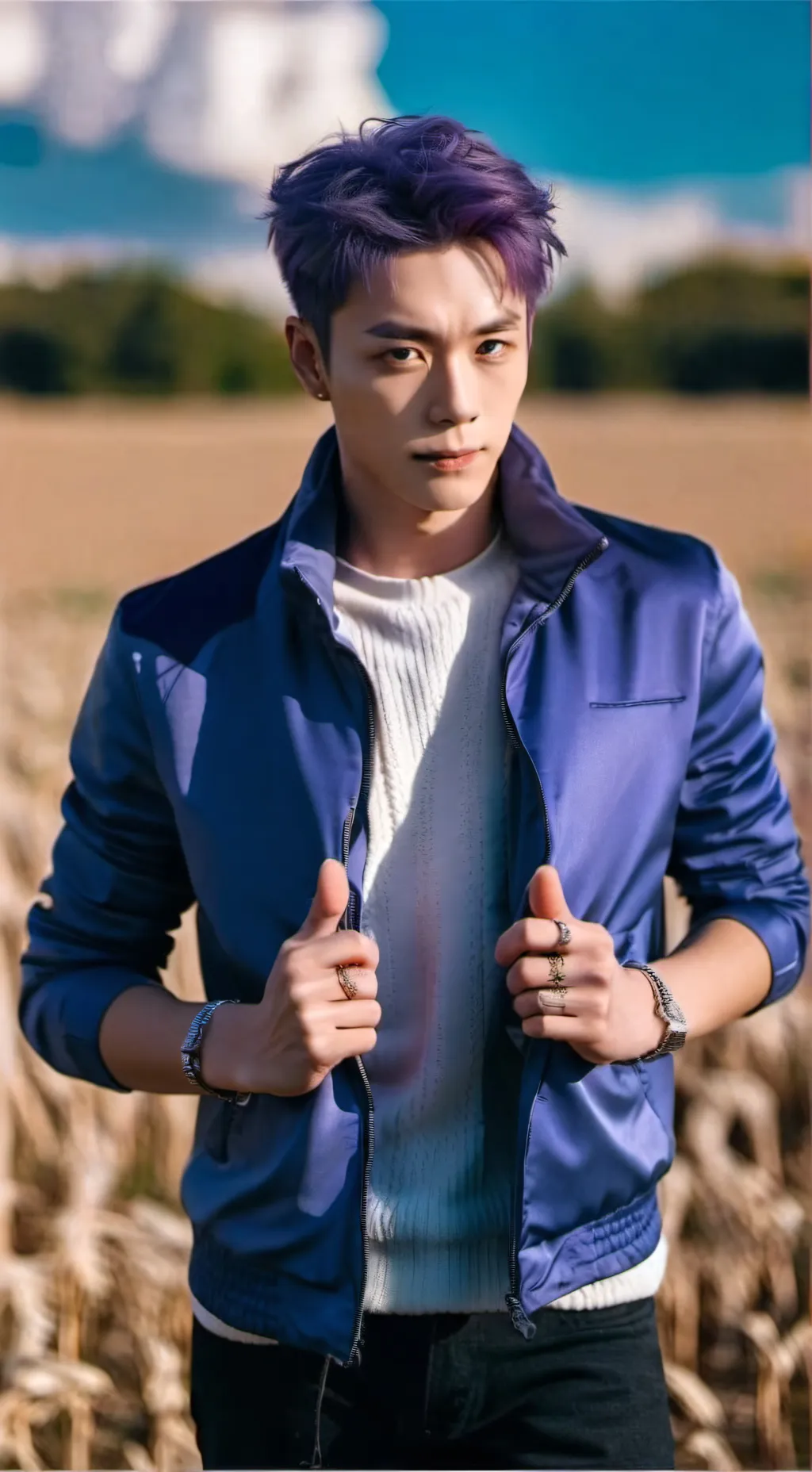 ai character: Thanos background