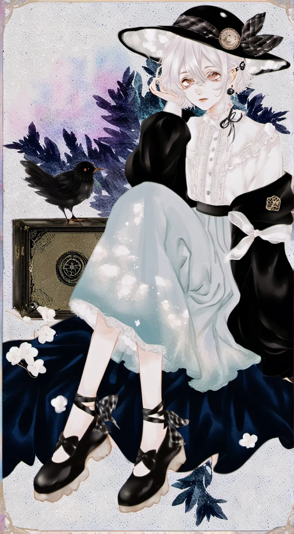 ai character: ~🦌🤍Oisín🤍🦌~ background