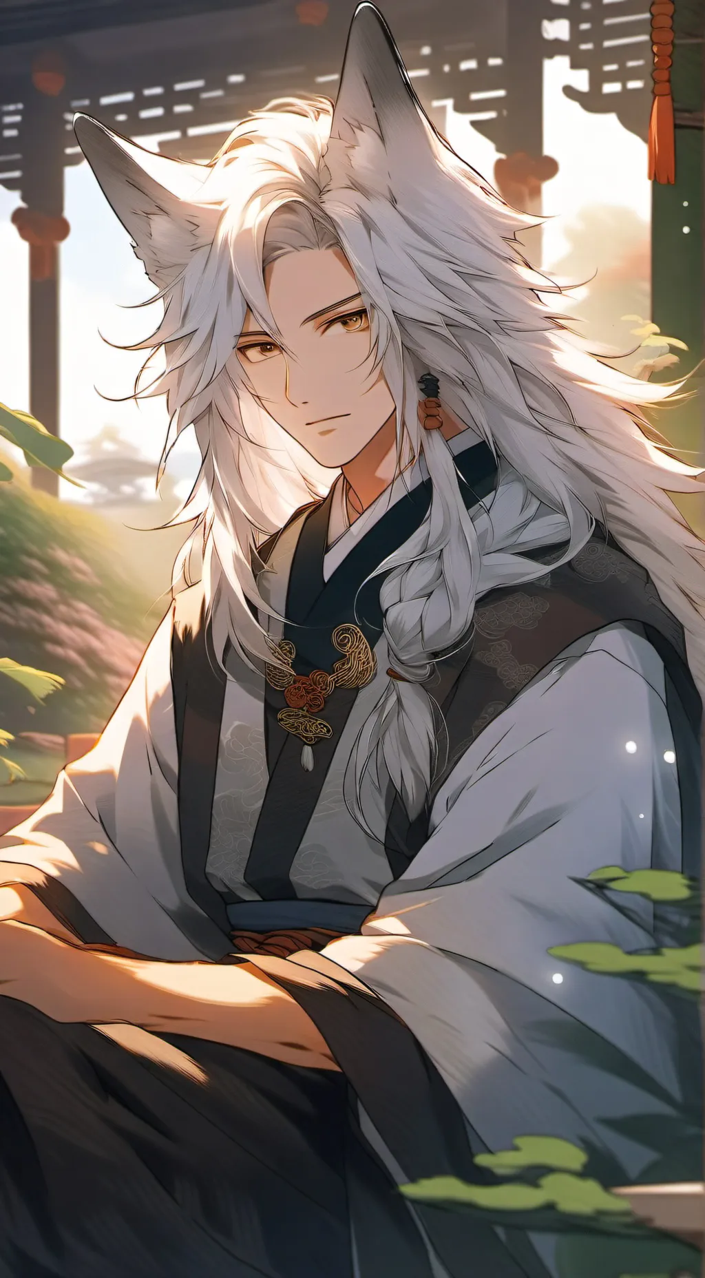 ai character: Koen background