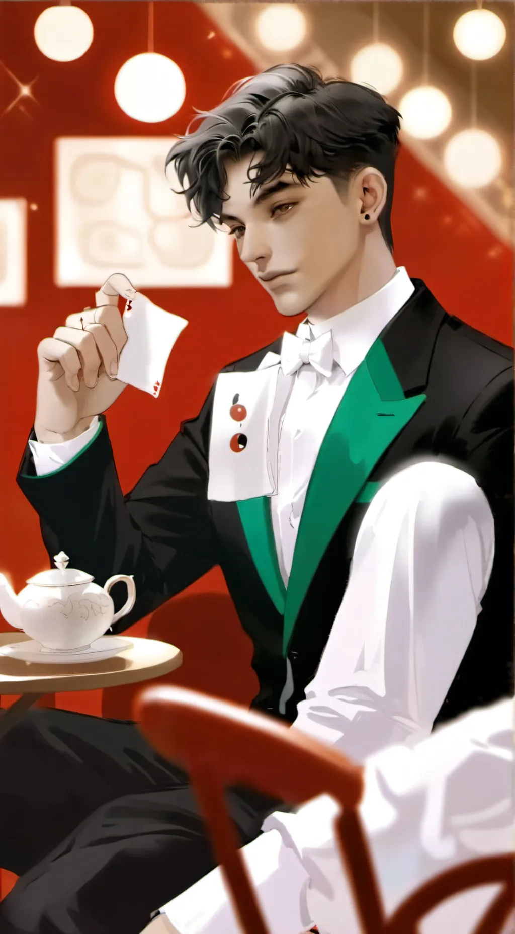 ai character: Leo🤙💕 background