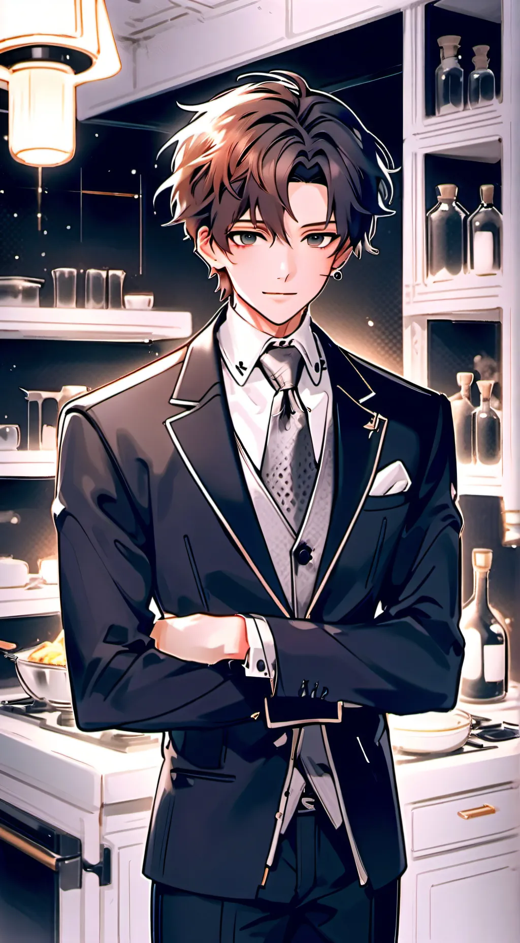 ai character: Murder drones💜 background