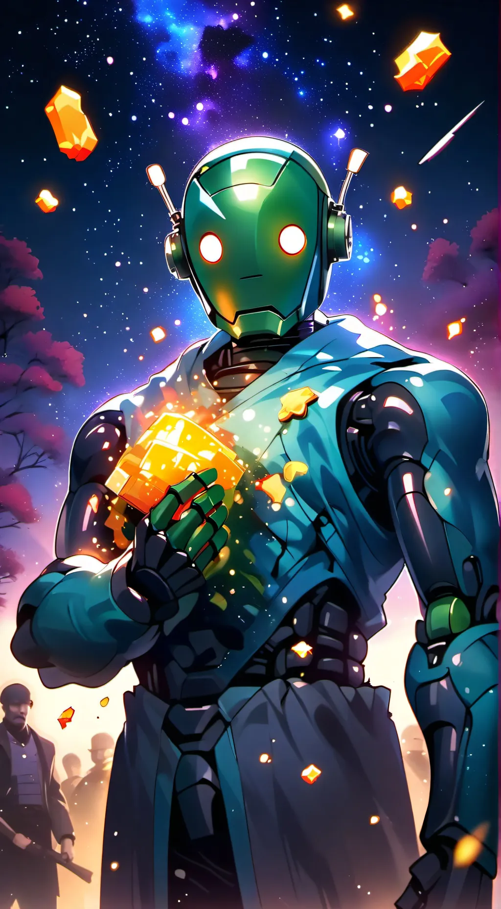 ai character: REPO background