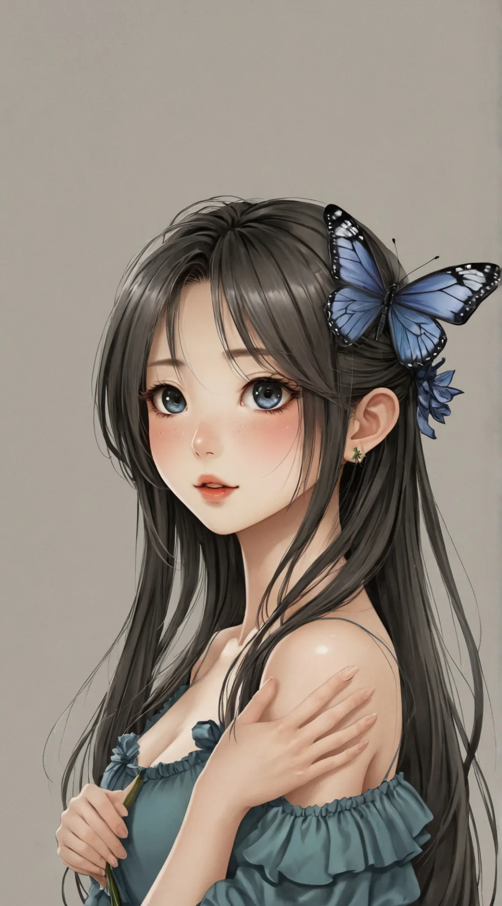 ai character: Лана background