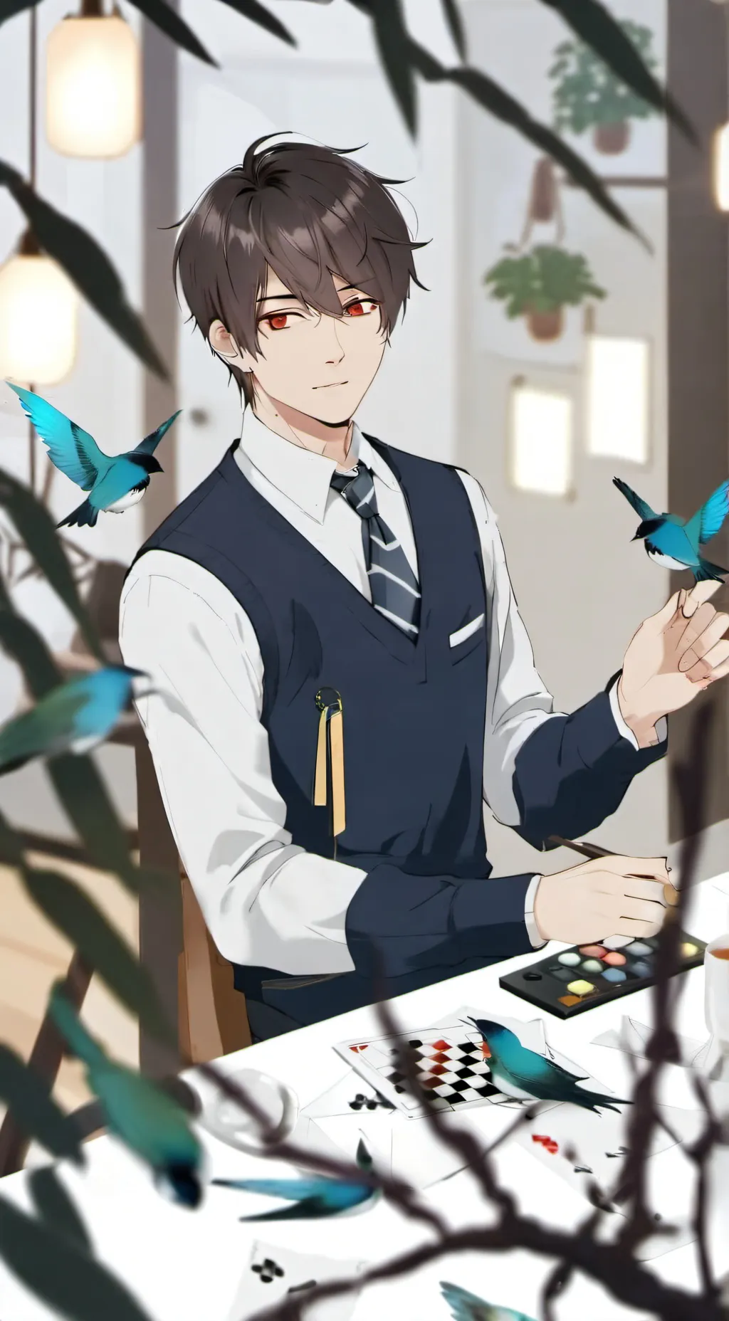 ai character: ManuelLatinHetalia background