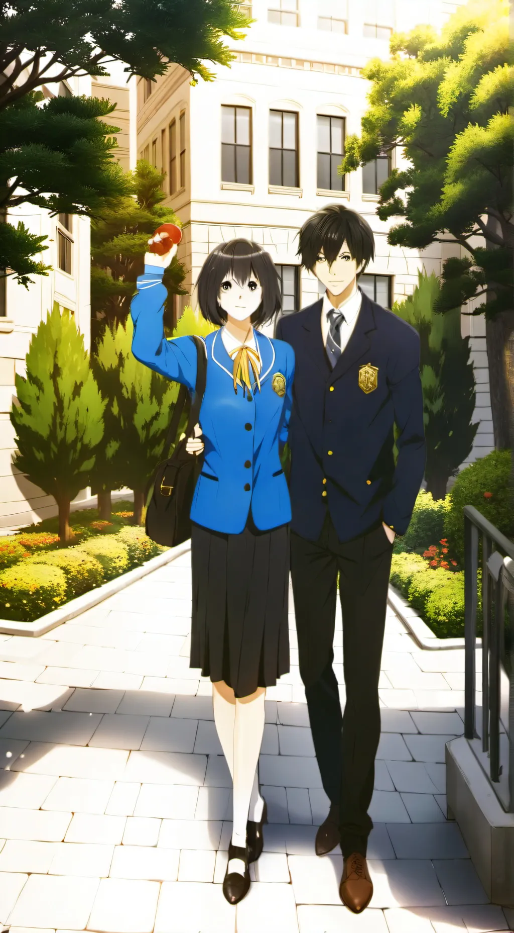 ai character: Freak high school  background