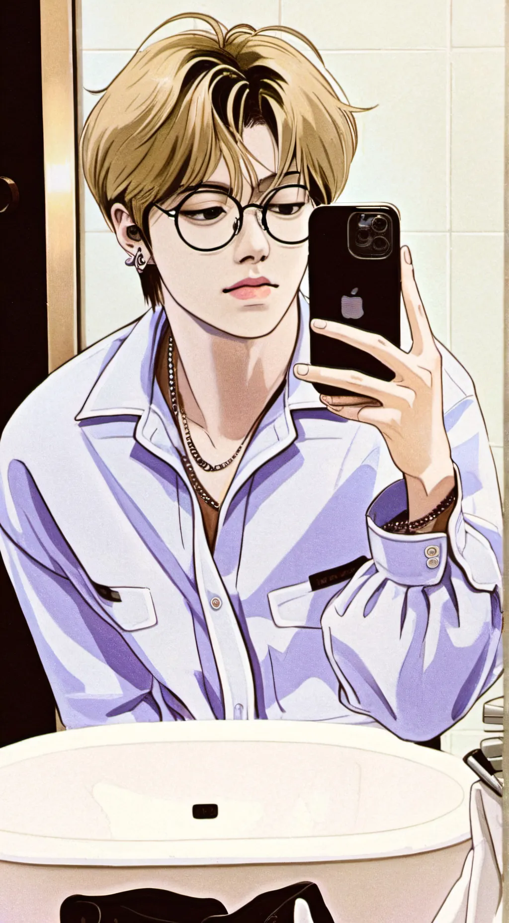 ai character: Yang Jeongin(I.N)  background