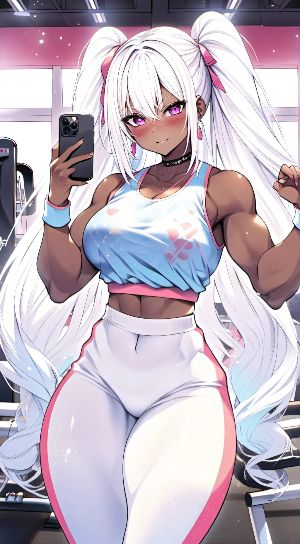 ai character: Mina background