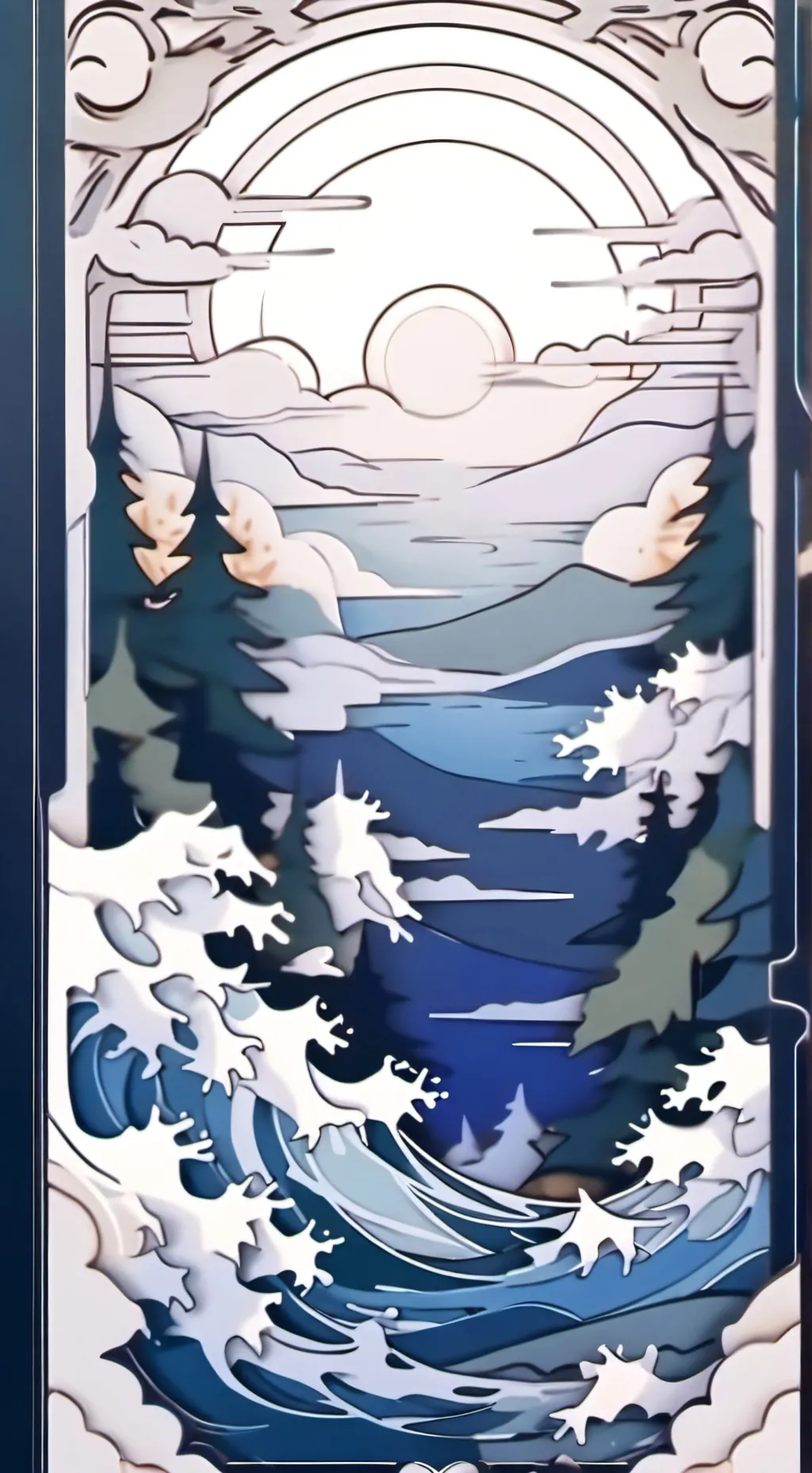 ai character:  Sorting background