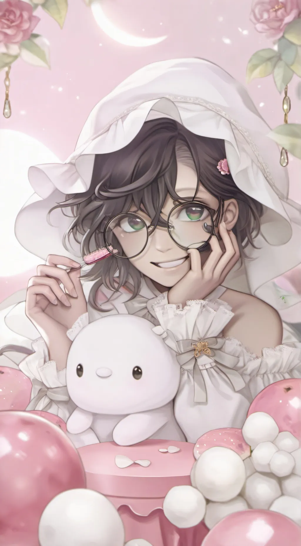 ai character: ∞~celeste~∞ background