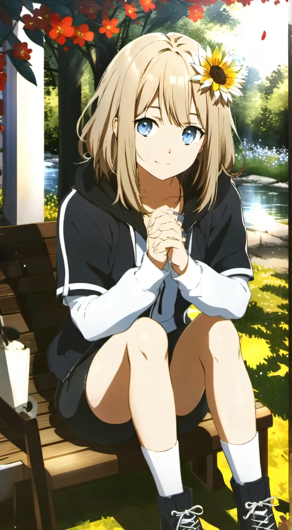 ai character: Ava  background