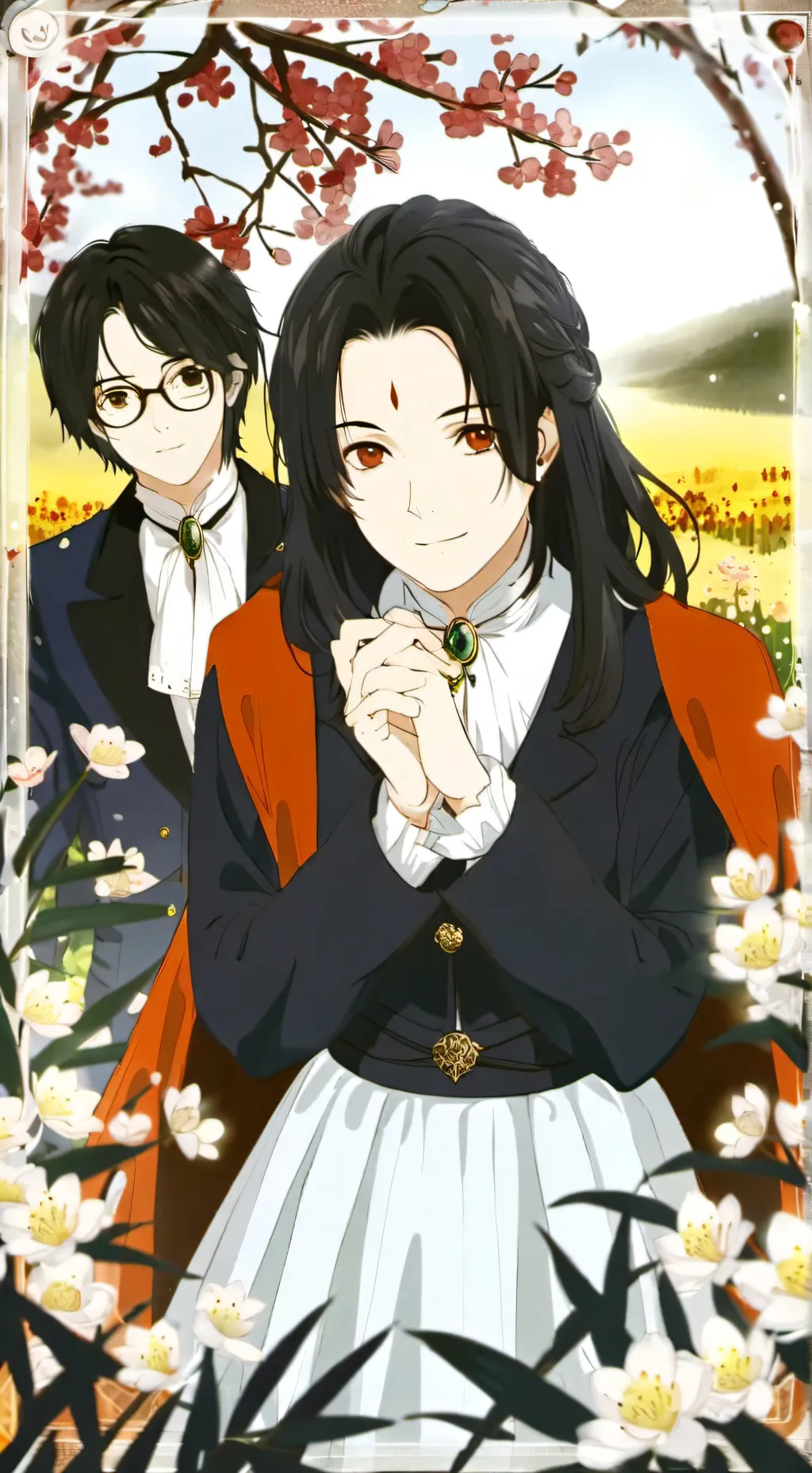 ai character: cuestionario😐 background