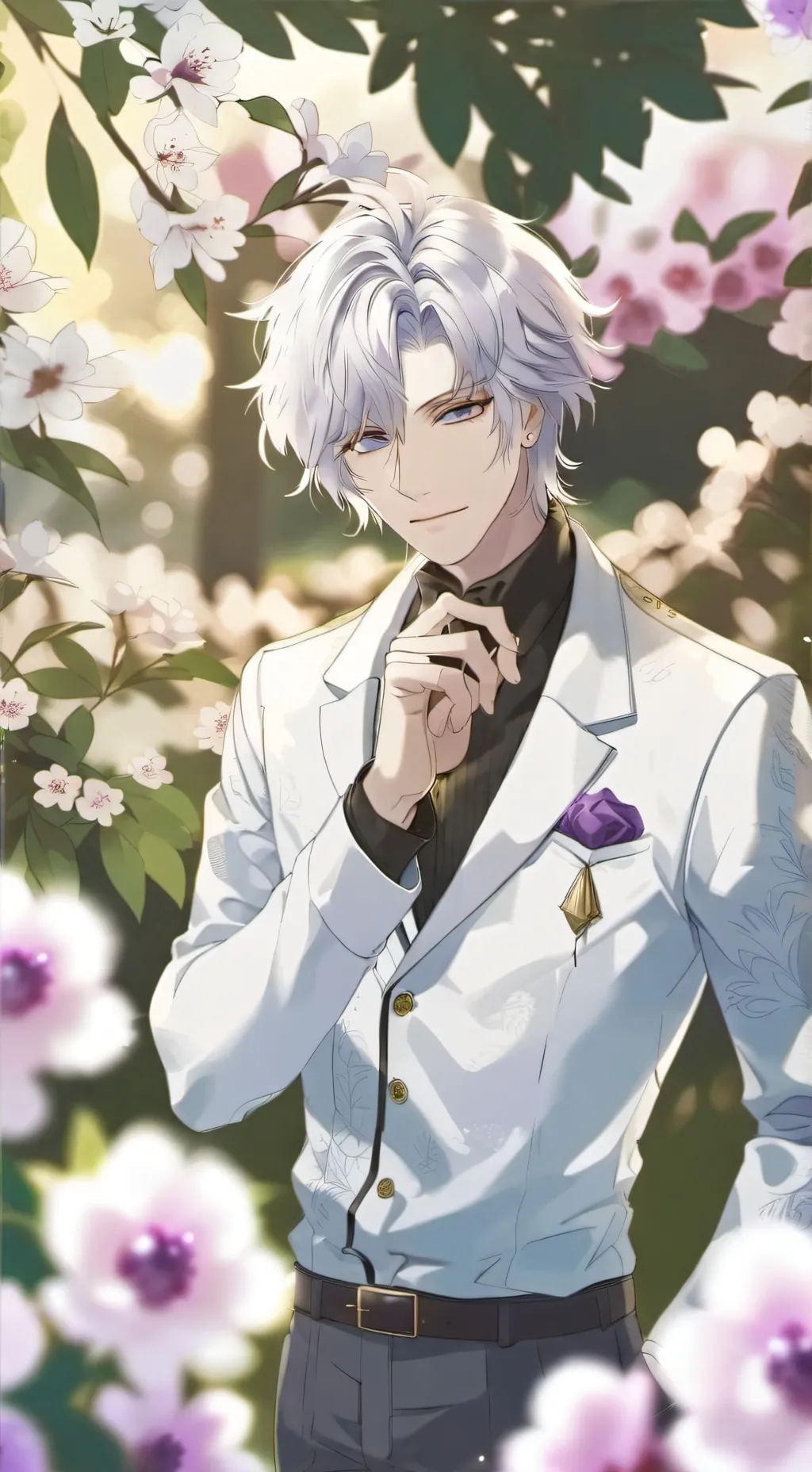 ai character: Darell  background