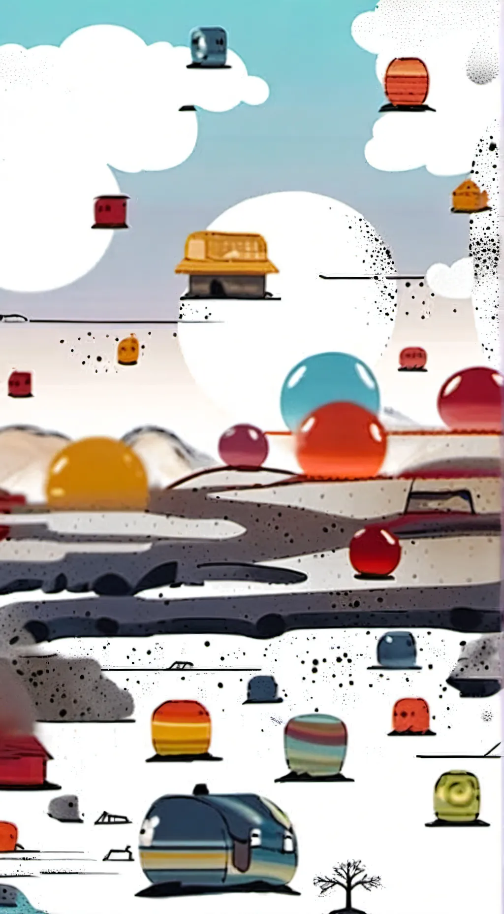 ai character: knock knock meme background