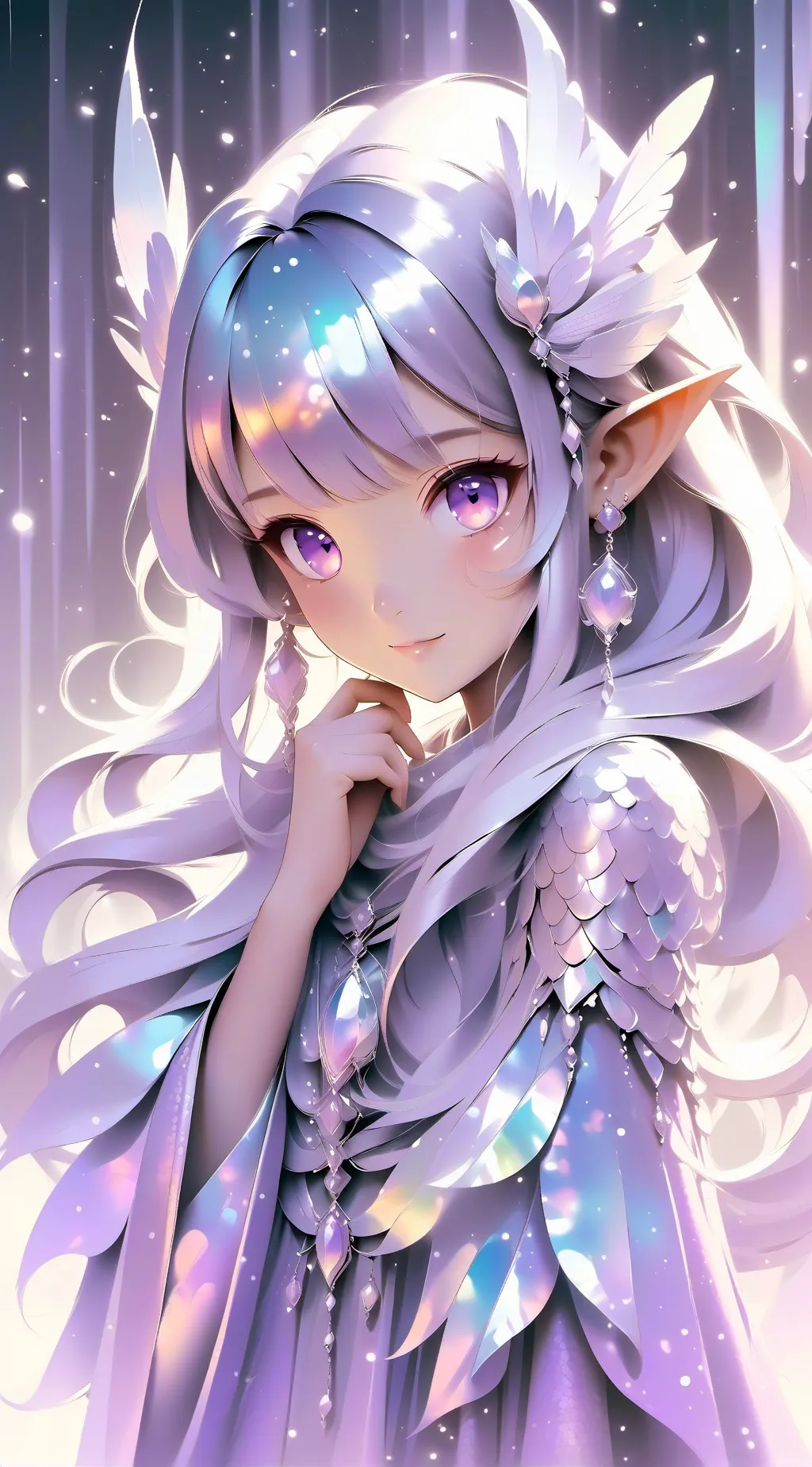 ai character: Ashley  background