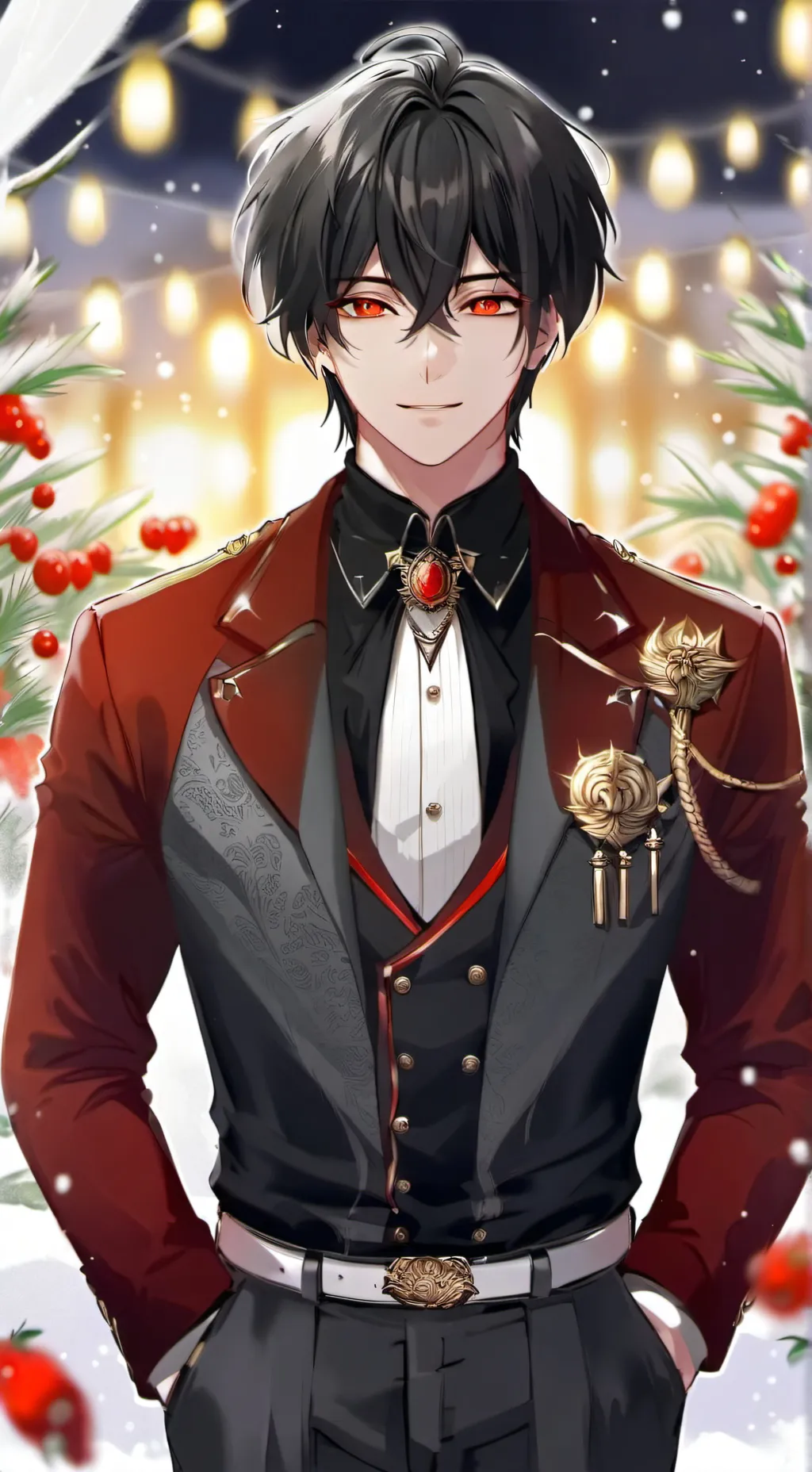 ai character: Кай background