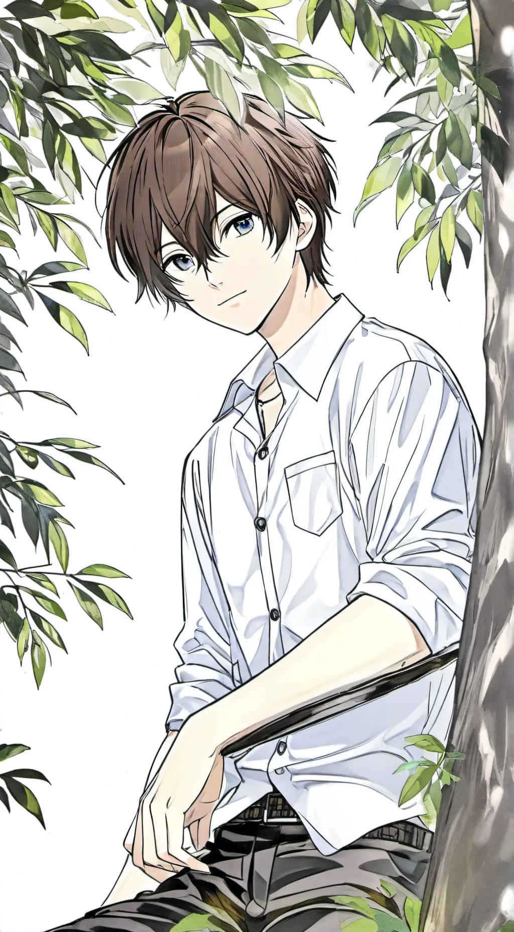 ai character: Brian  background