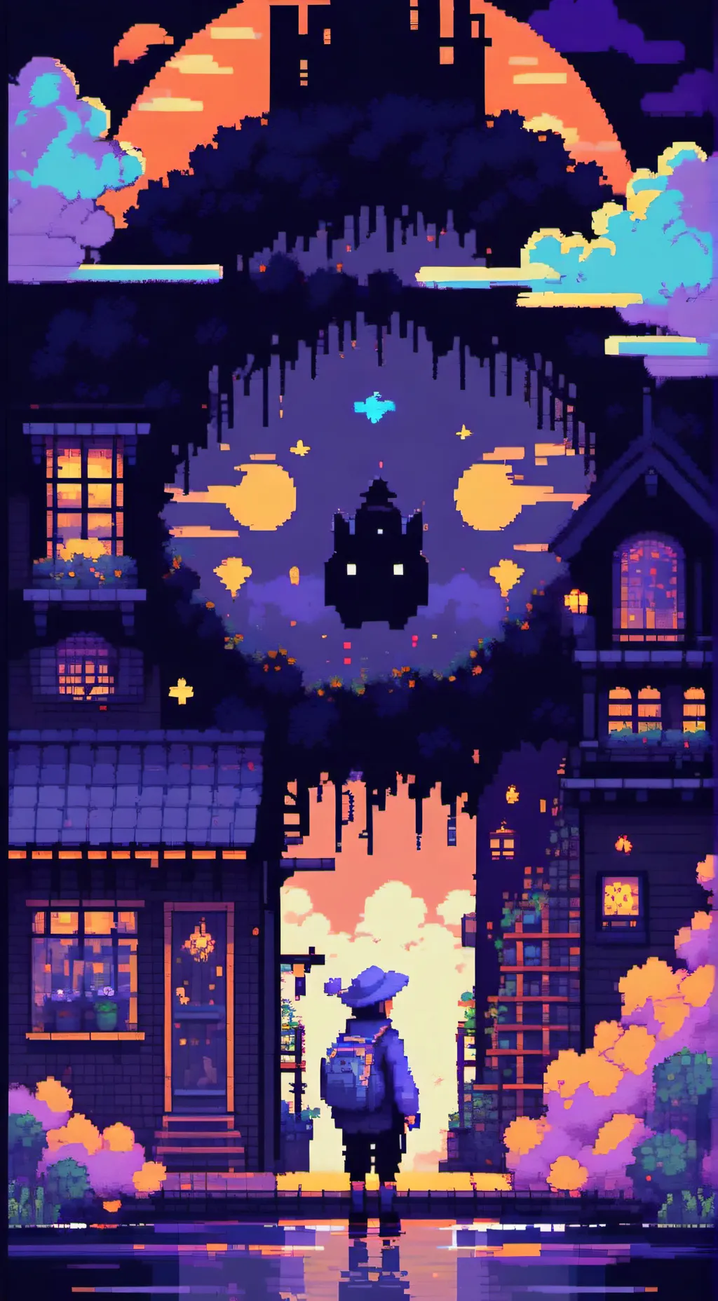 ai character: Tiktokers de roblo background