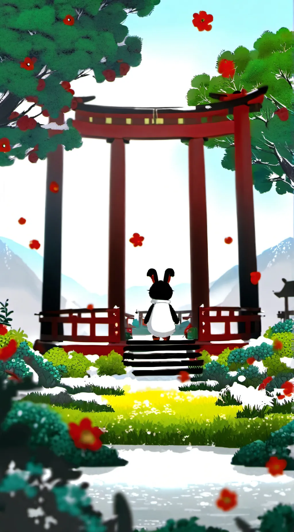 ai character: Sprunki background