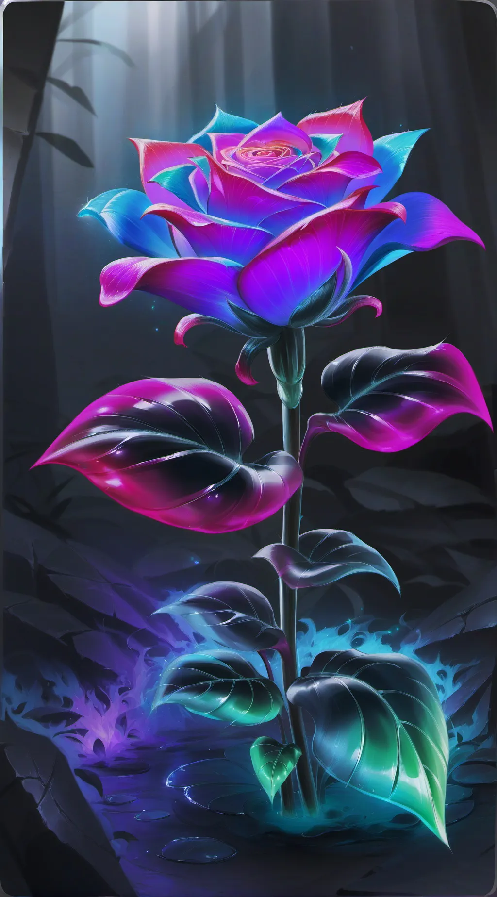 ai character: Dandys world background