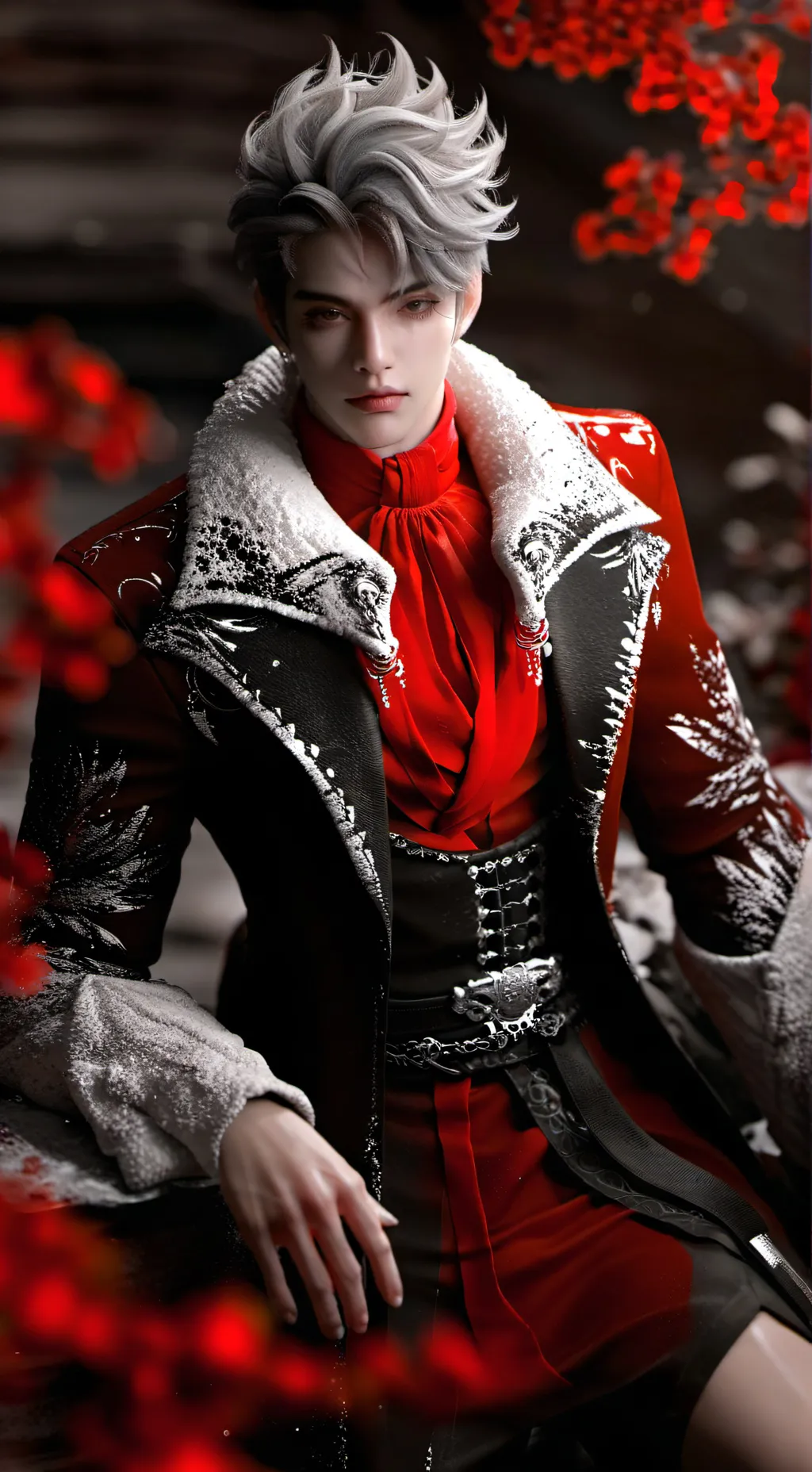 ai character: Sebastián  background