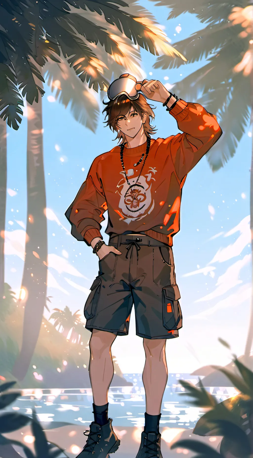 ai character: Clayton Williams background