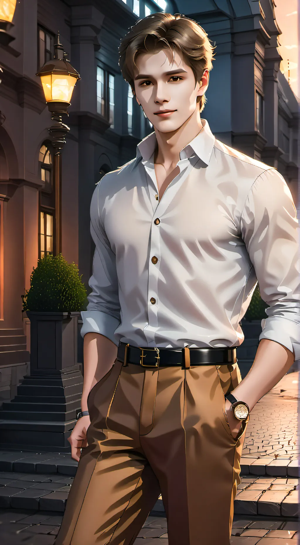 ai character: Noren D'Angelo  background