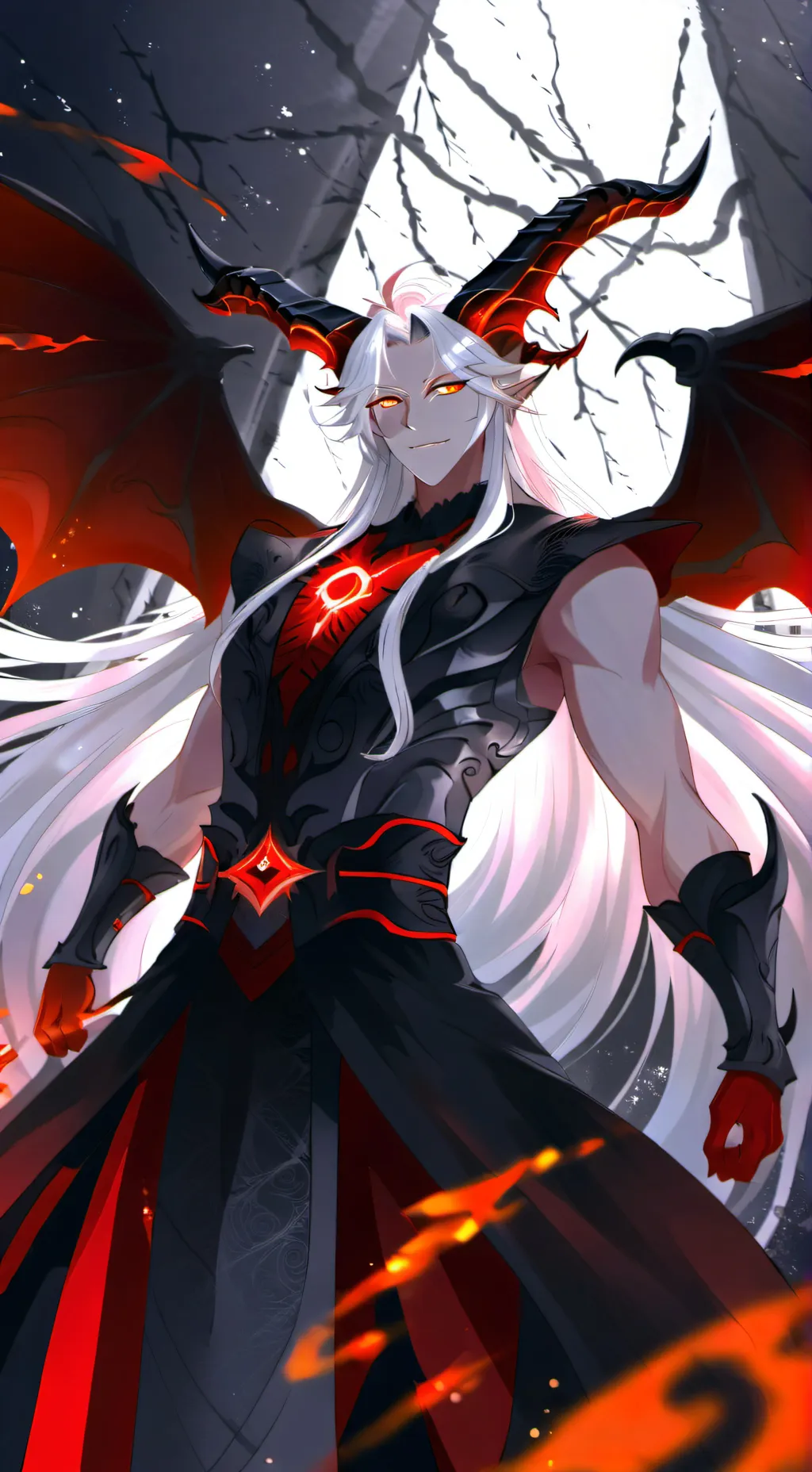 ai character: Malphas background