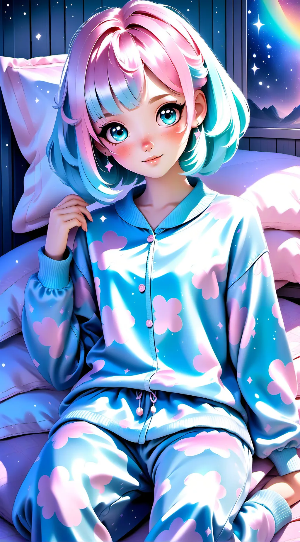 ai character: Yuna background