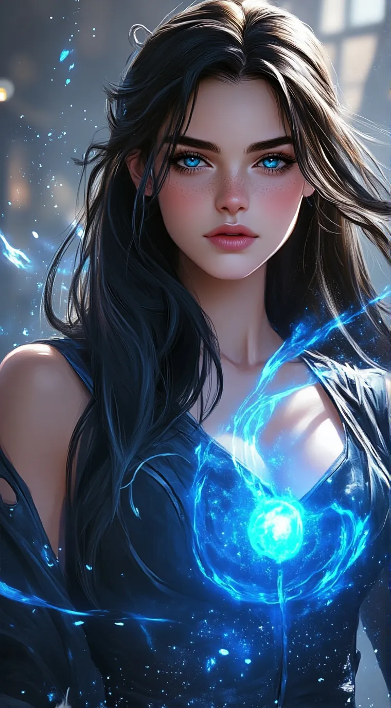 ai character: SIEL AS A GURL background